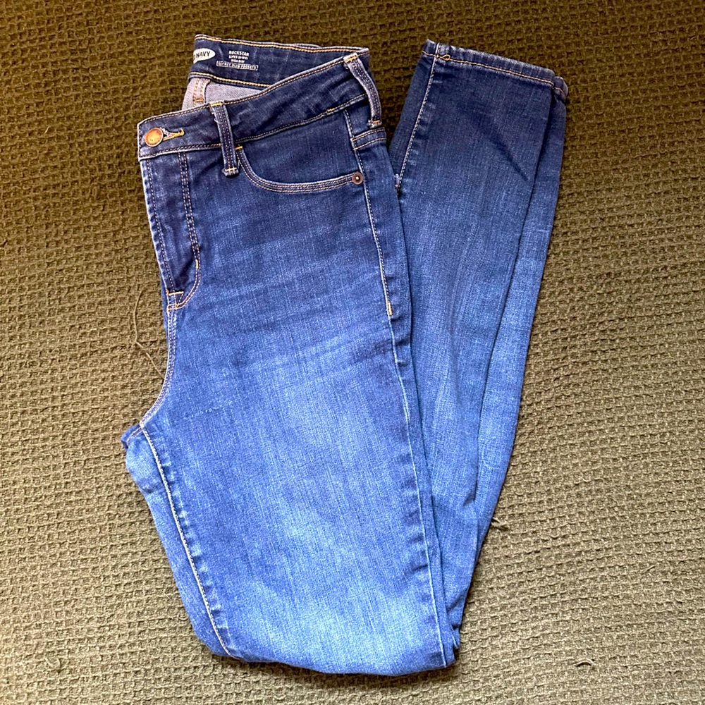 Old Navy Rockstar Super Skinny High Rise Jeans